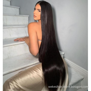 Meche Bresilienne En Gros Beauty Supplies Ogx Hair Products Bone Straight Human Hair Extensions Women Wig Hats Hair Extensions